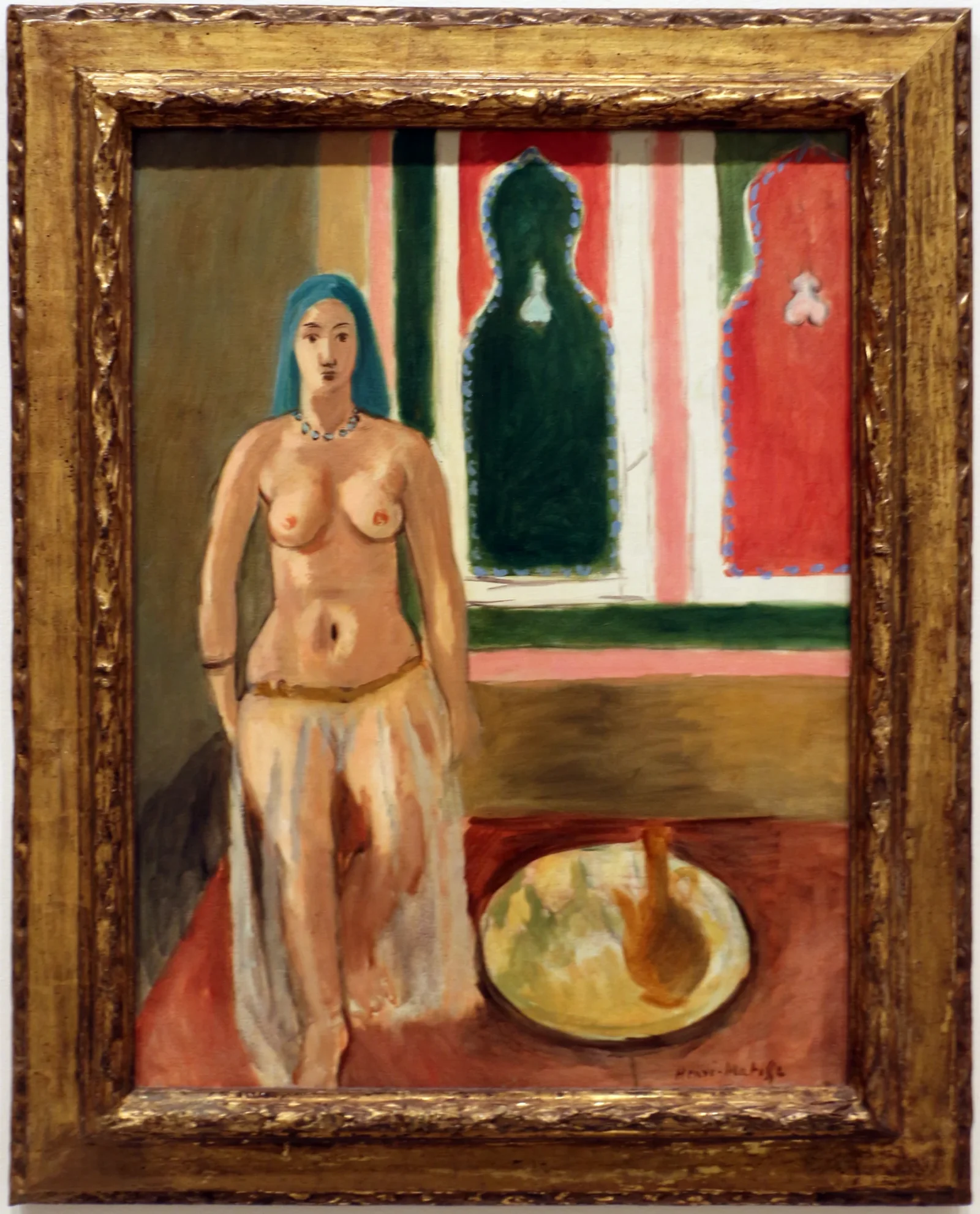 Odalisque Coiffure Verte [Odalisque with Green Headdress]