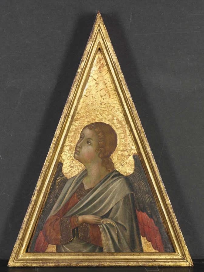 Pinnacle with Angel — Niccolò di Segna (Italian)