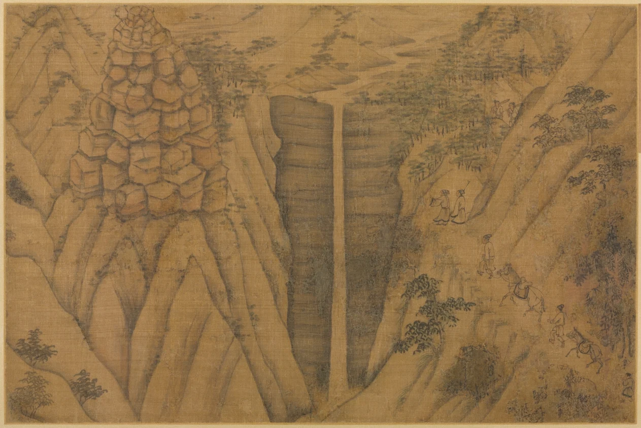 Dwelling in the Longmian ("Sleeping Dragon") Mountains — Li Gonglin (Chinese, c. 1049–1106)