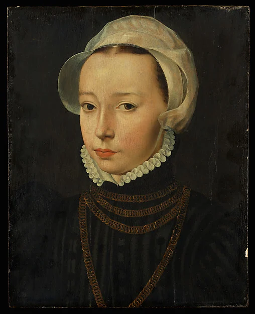 Portrait of a Young Woman — Pieter Jansz. Pourbus