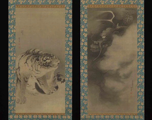 Dragon and Tiger — Maruyama Ōkyo 円山応挙