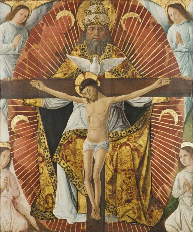 The Trinity — Laurent Girardin (French, 1478)