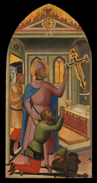An Episode from the Life of Saint Giovanni Gualberto — Niccolò di Pietro Gerini