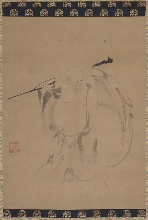 Hotei — Tokuchū (Japanese, late 1400s)