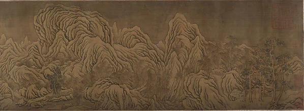 Mountains in the Snow — Unidentified artist