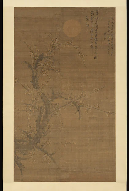 Flowering Plum in Moonlight and Snow — Liu Shiru