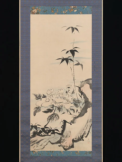 Peony and Bamboo