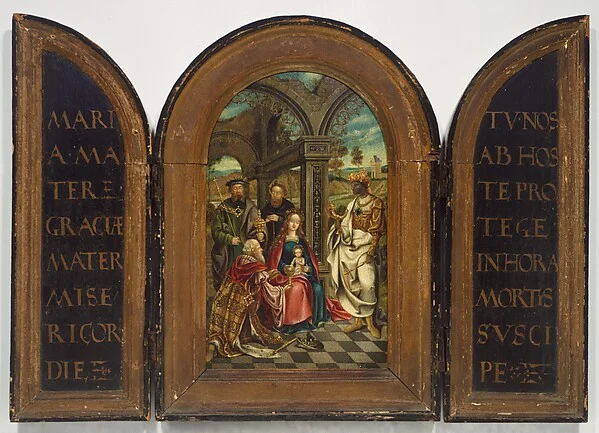 Adoration of the Magi — Imitator of Netherlandish (Antwerp Mannerist) Painter