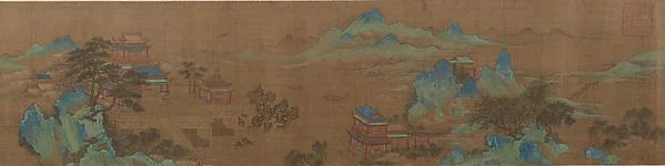 Spring Morning at the Palace of the Han Emperors — Unidentified artist