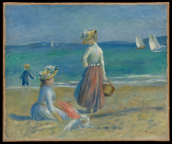 Figures on the Beach