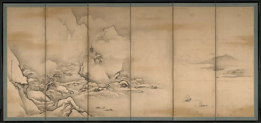 The Four Seasons — Kano Tan’yū (Japanese, 1602–1674)