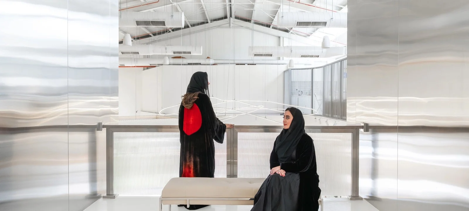 Princess Nouf Al Saud Opens Lift Gallery in Riyadh's JAX District