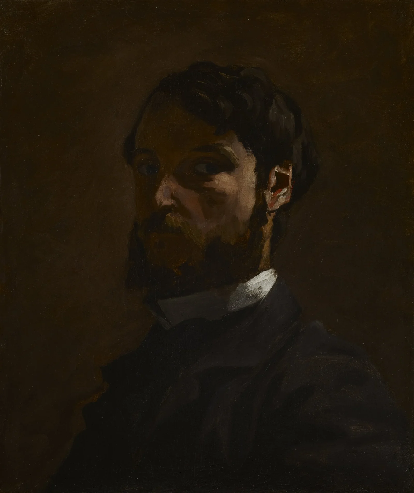 Self-Portrait with Detachable Collar