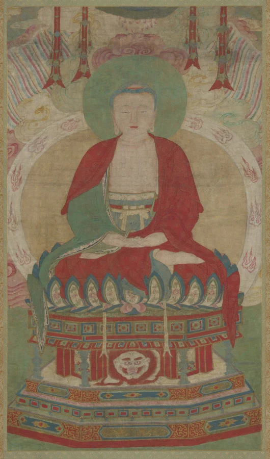 Seated Amitābha