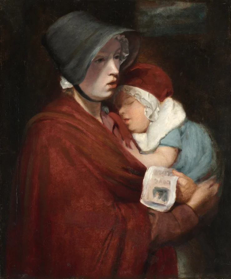 Street Singer and Child — John Opie (British, 1761–1807)