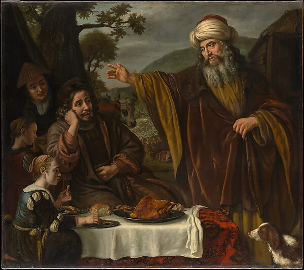 Abraham's Parting from the Family of Lot — Jan Victors