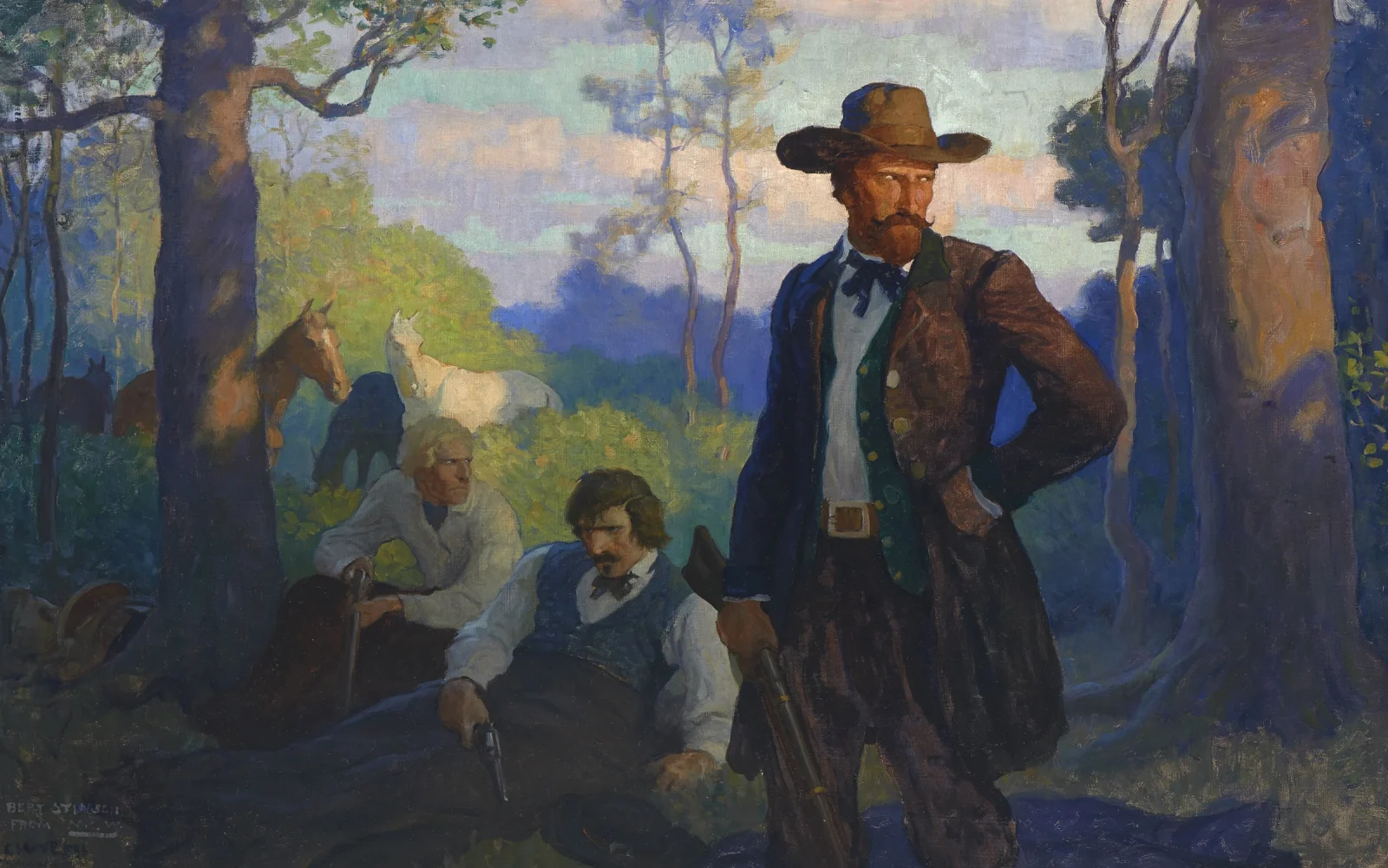 The James Brothers in Missouri — N. C. Wyeth