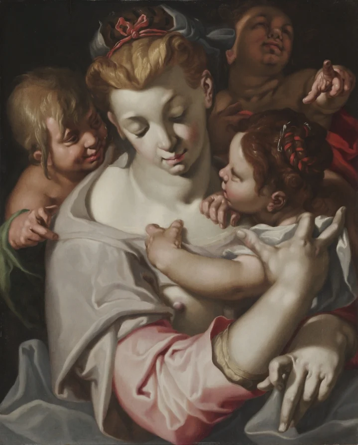 Charity — Abraham Bloemaert (Dutch, 1566–1651)