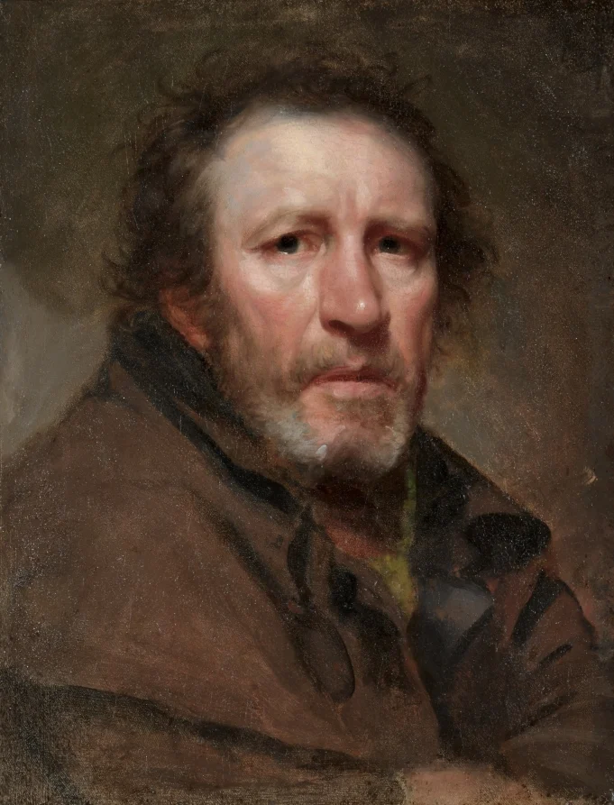 "Old Pat," The Independent Beggar — Samuel Lovett Waldo (American, 1783–1861)