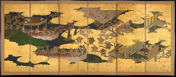 “Butterflies” (Kochō), from the Tale of Genji