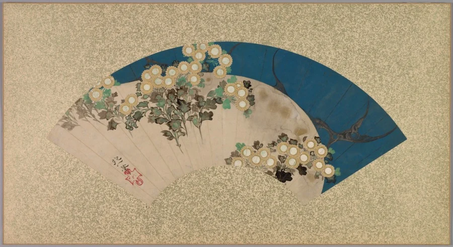 Chrysanthemums by the Water — Sakai Hōitsu (Japanese, 1761–1828)