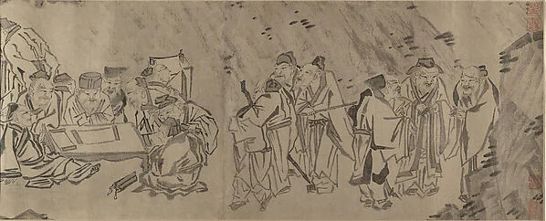 Gathering of Philosophers — Unidentified artist