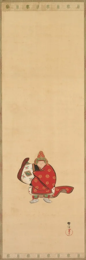 Bugaku Dancer — Kamisaka Sekka (Japanese, 1866–1942)