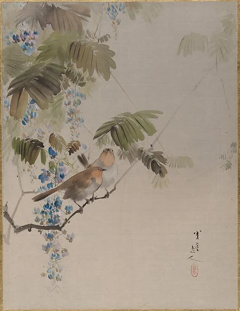 Birds and Flowers