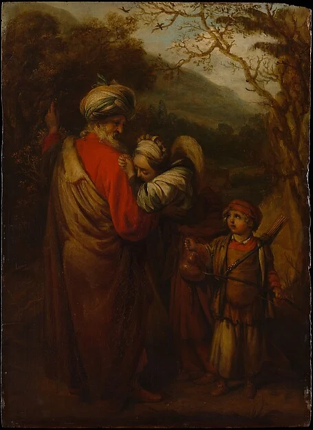Abraham Dismissing Hagar and Ishmael — Barent Fabritius