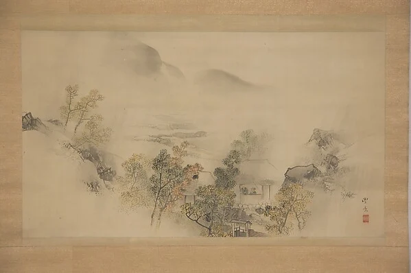 Autumn Landscape — Okamoto Toyohiko