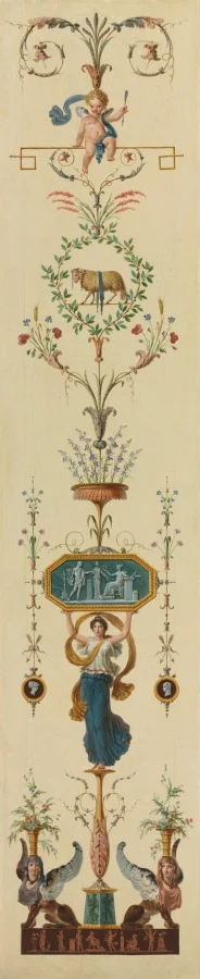Decorative Panel — Pierre Rousseau (French, 1751–1829)