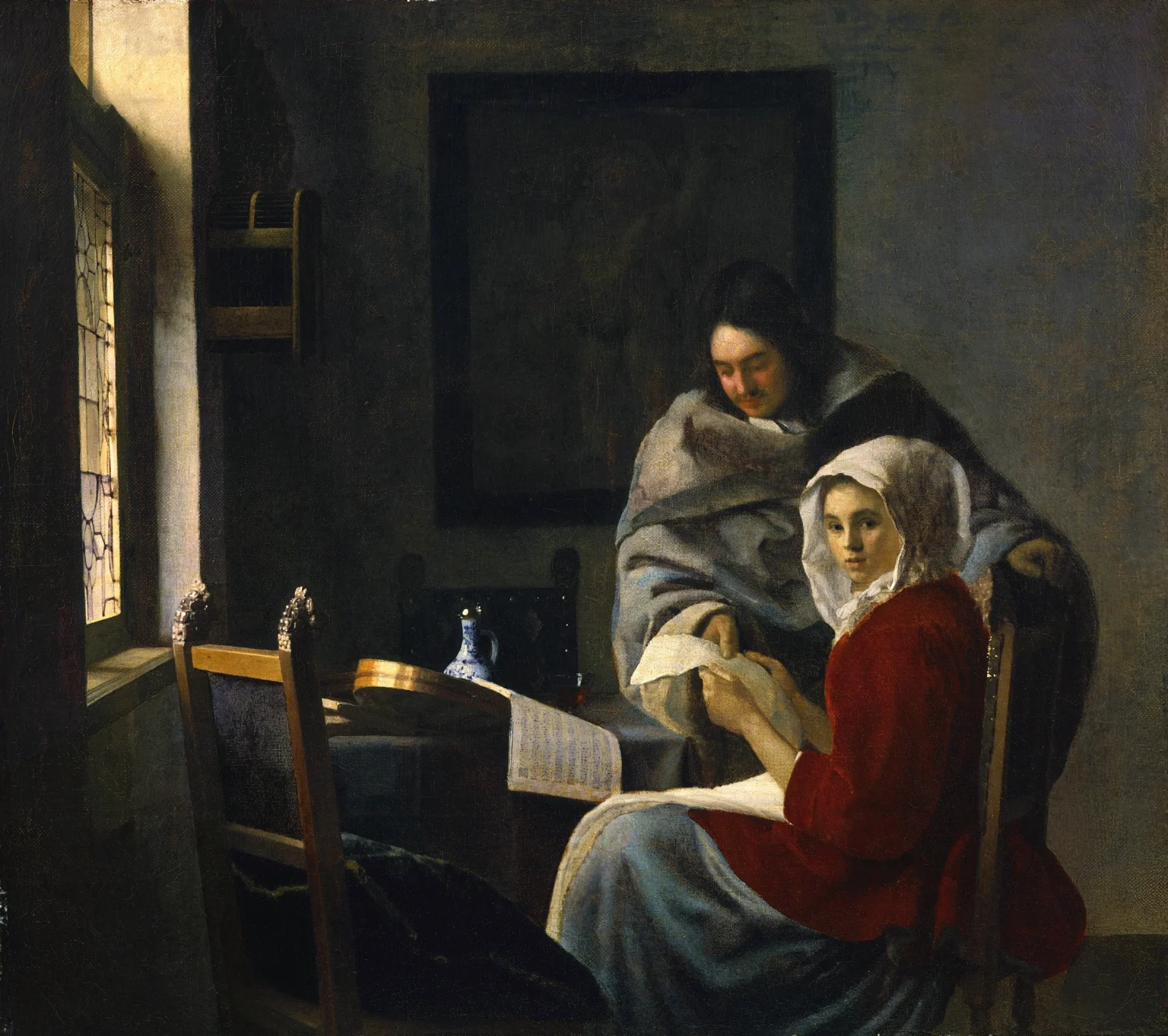 Girl Interrupted at her Music — Jan Vermeer