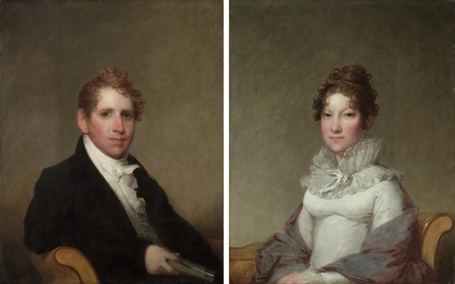 Dr. James Stuart; Mary Campbell Stuart — Gilbert Stuart (American, born The Thirteen Colonies, 1755–1828)