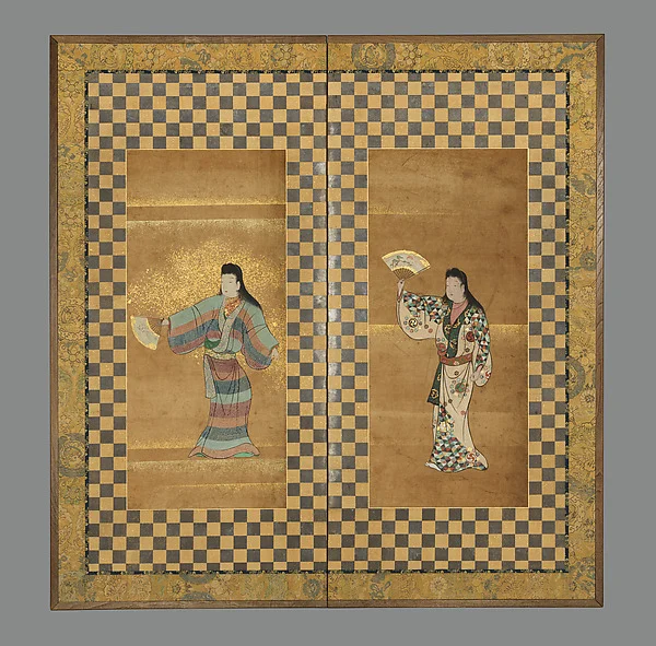 Screen of Two Dancers (Bugi zu byōbu)
