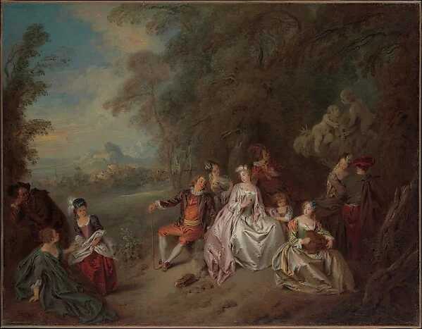Concert Champêtre — Jean-Baptiste Joseph Pater