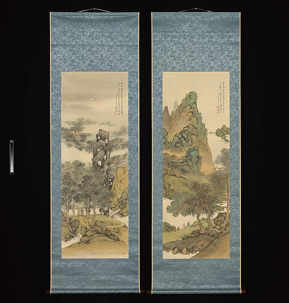 Summer and Autumn Landscape — Okuhara Seiko