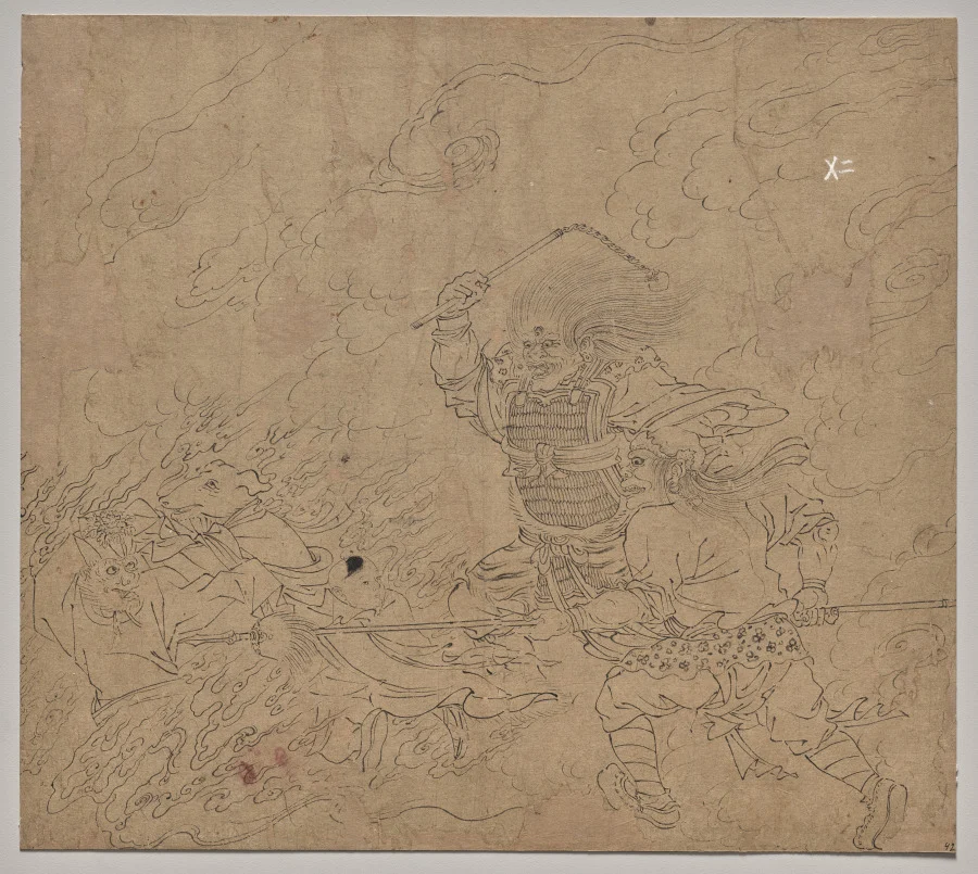 Album of Daoist and Buddhist Themes: Search the Mountain: Leaf 42