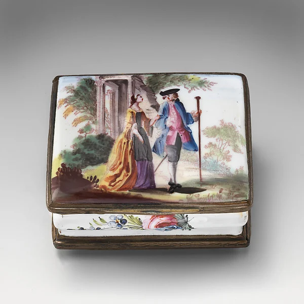Double snuffbox — Robert Sayer