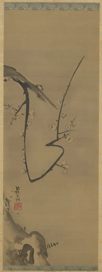 Plum Tree — Ogata Kōrin (Japanese, 1658–1716)