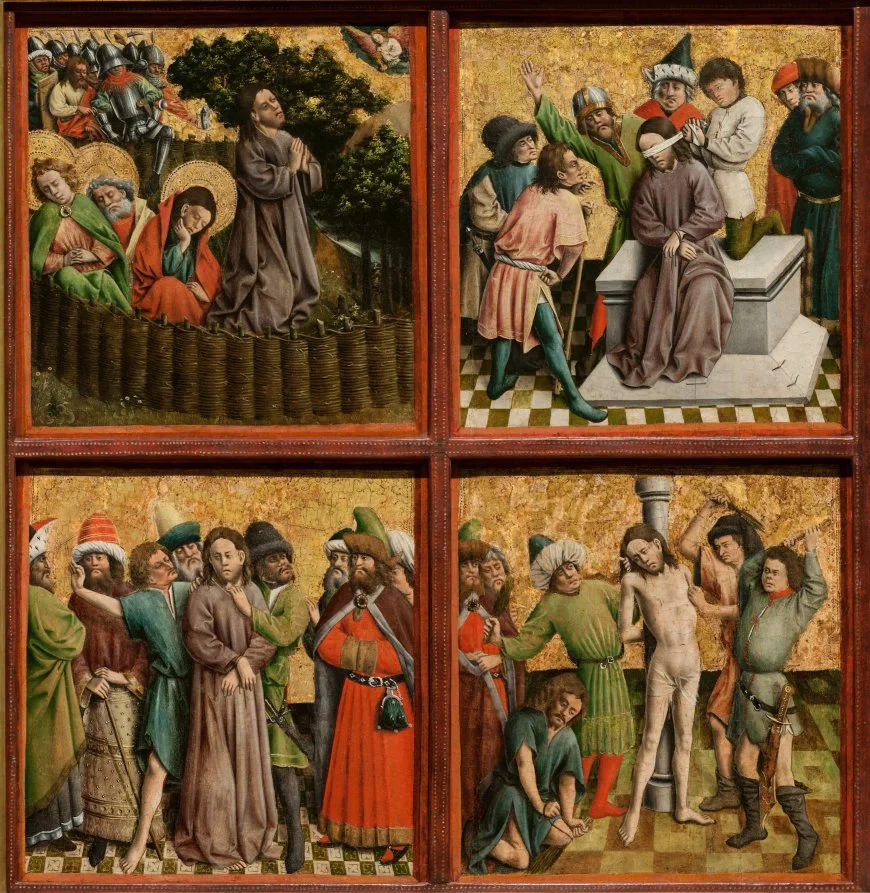 Altarpiece with The Passion of Christ — Master of the Schlägl Altarpiece (German)