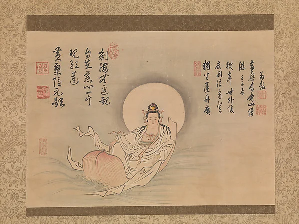 Kannon on a Lotus Petal — Shōzan Gen’yō