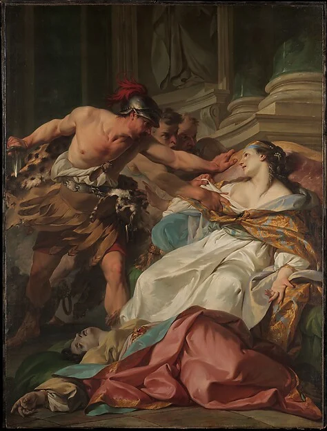 The Death of Harmonia — Jean-Baptiste Marie Pierre