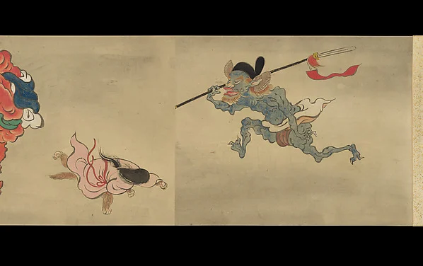 Copy of Night Parade of One Hundred Demons from the Shinjuan Collection — Mochizuki Gyokusen