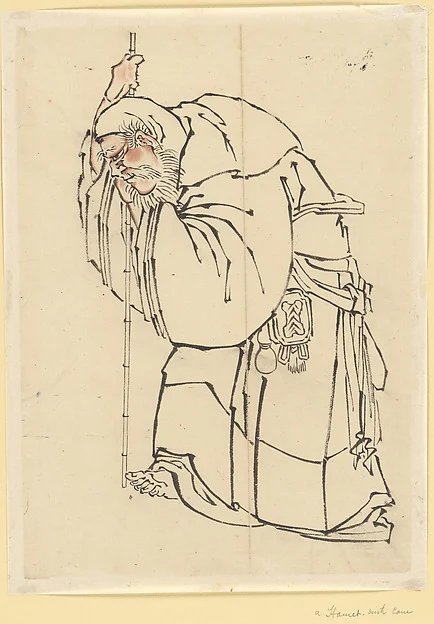 Hermit with a Staff