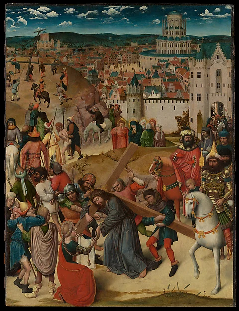 Christ Bearing the Cross — North Netherlandish (Bruges) Painter