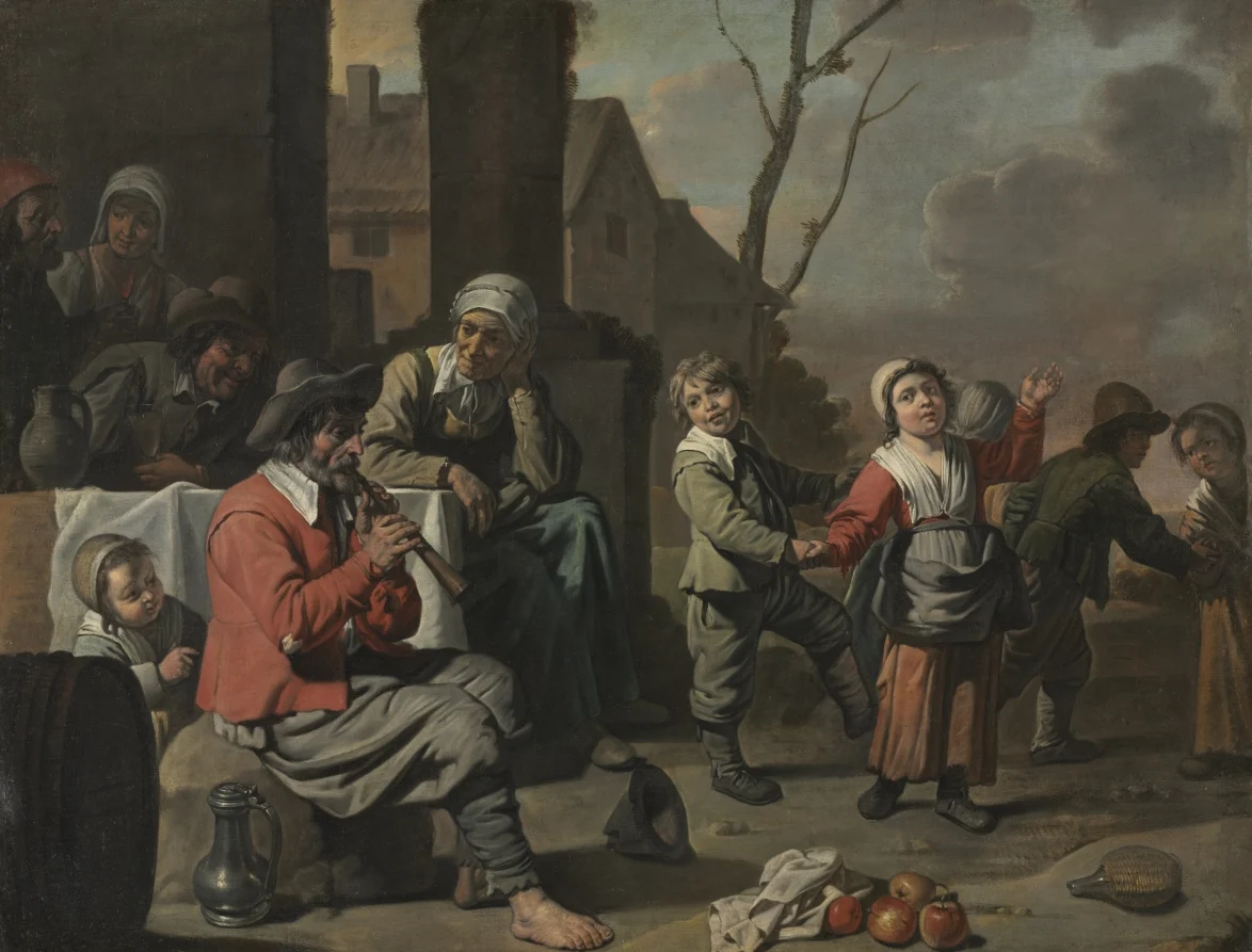 Peasant Children Dancing — Le Nain (French)