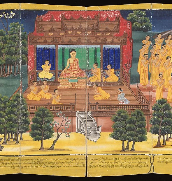 Scenes from Life of the Buddha — King Mindon