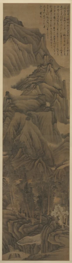 Landscape in the Style of Dong Yuan and Juran — Gong Xian (Chinese, 1599–1689)
