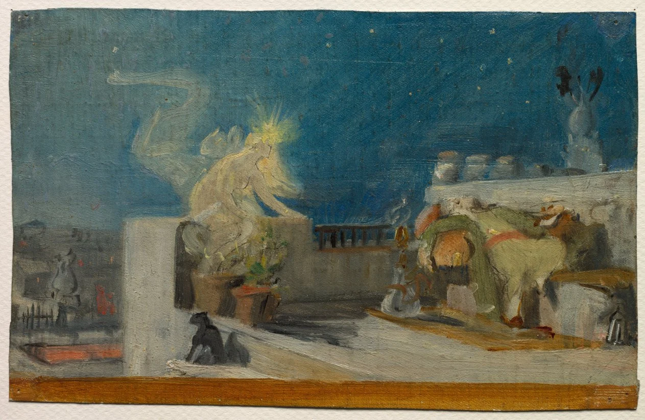 Sketch for "The Oriental Dream" — Jean Lecomte du Nouÿ (French, 1842–1923)