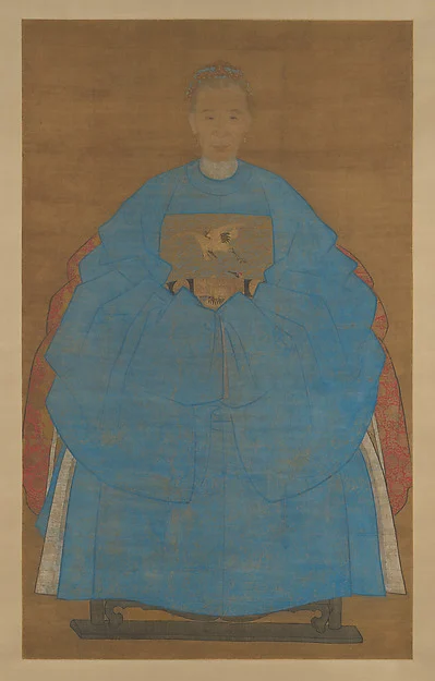 Portrait of the wife of Yizhai — Ruan Zude